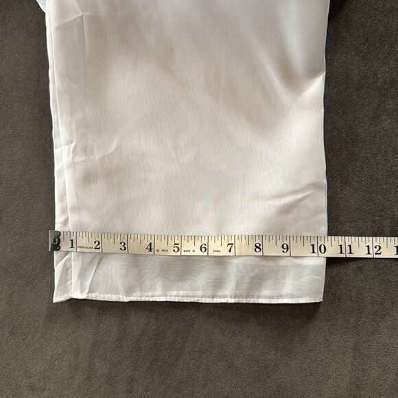 Women’s White 3 Piece Formal Pant Suit Set Size 16 NEW - Picture 13 of 14